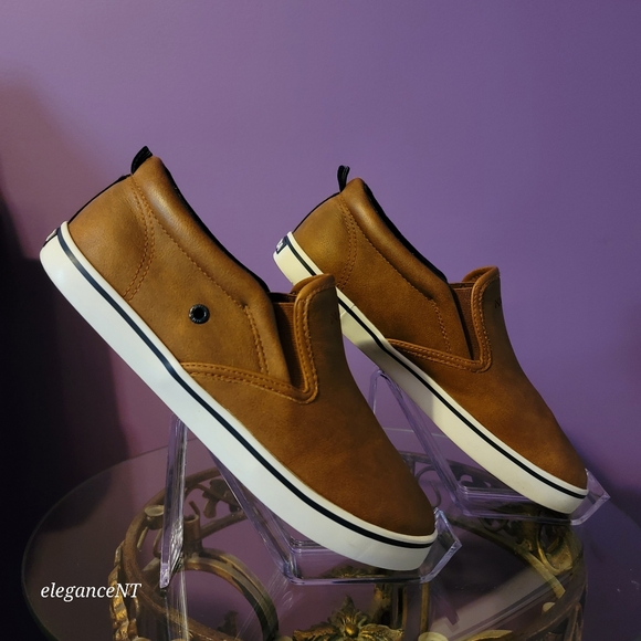 Nautica Youth  2 Pair Big Boys Tan Shoe Bundle  Sz: 5 - Picture 4 of 16